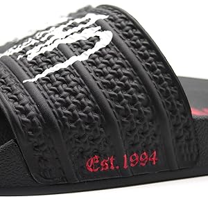 Amazon.co.jp: ADIDAS ADILETTE KORN CBLACK/FTWWHT/BETSCA